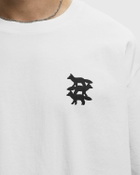 Maison Kitsune STUNT FOX OVERSIZE TEE White Mens Shortsleefe