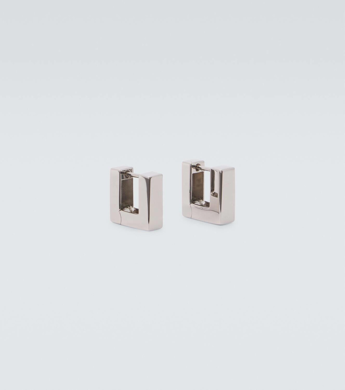 Tom Wood Square Small sterling silver earrings Tom Wood