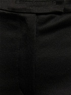 ALEXANDER WANG - Logo Tailored Cotton Blend Leggings