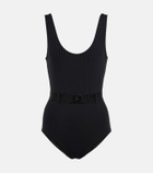 Eres - Mezcal belted swimsuit