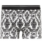 Dolce & Gabbana - Printed Cotton-Jersey Boxer Shorts - Multi