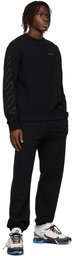 Off-White Black Diag Outline Slim Sweatshirt