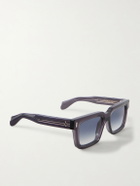 Cutler and Gross - 9386 Square-Frame Acetate Sunglasses