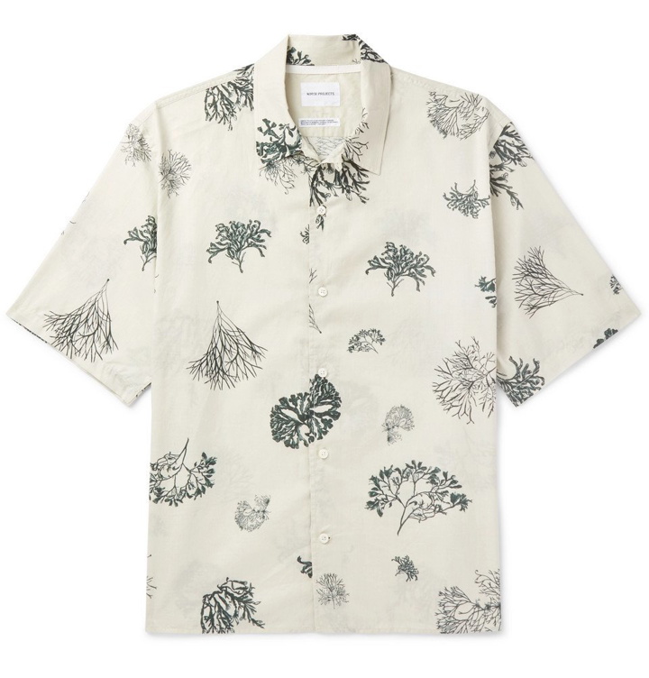 Photo: Norse Projects - Carsten Printed Cotton-Voile Shirt - Men - Off-white
