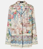 Etro Printed bowling shirt