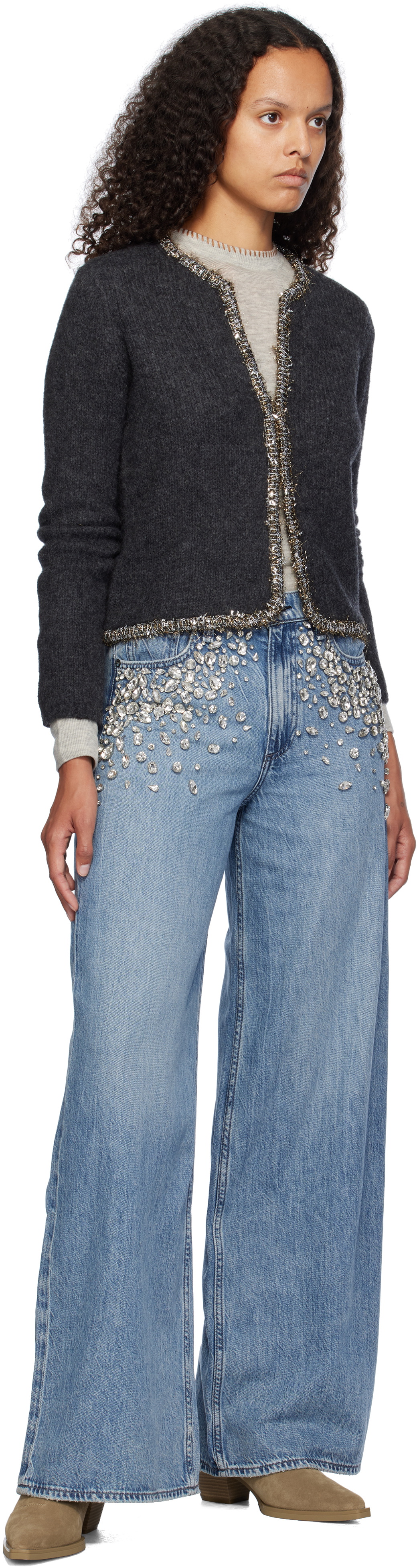 rag & bone Gray Davies Lady Cardigan