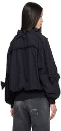 ABRA Black Doll Bomber Jacket
