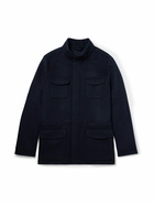 Thom Sweeney - Wool and Cashmere-Blend Car Coat - Blue