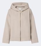 'S Max Mara Hooded virgin wool jacket