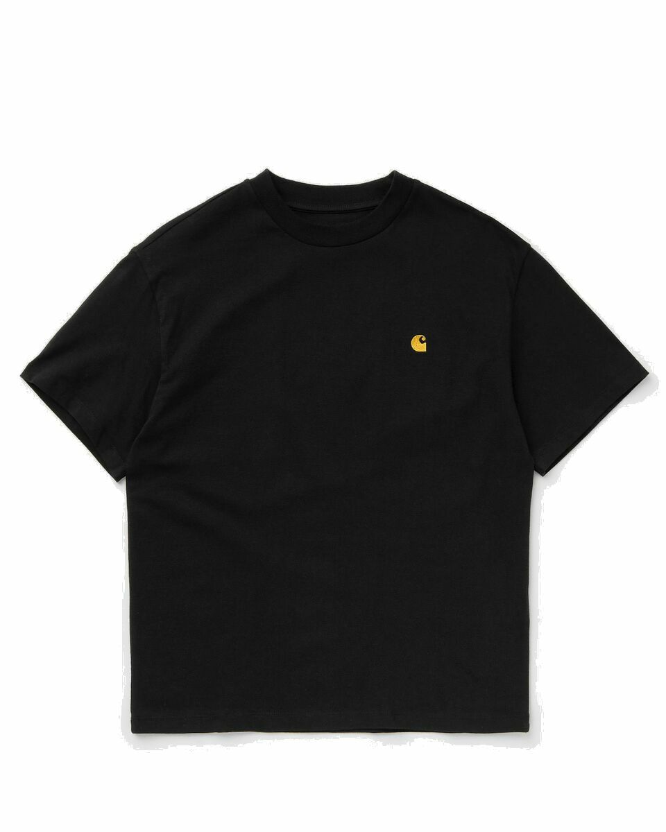 Photo: Carhartt Wip Wmns S/S Chase Tee Black - Womens - Shortsleeves