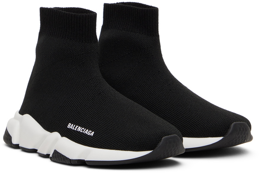Balenciaga Kids Kids Black Speed Sneakers