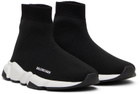 Balenciaga Kids Kids Black Speed Sneakers