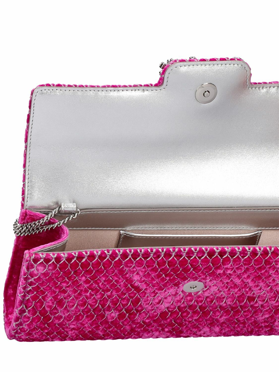 ROGER VIVIER - Flower Buckle Envelope Flap Clutch Roger Vivier