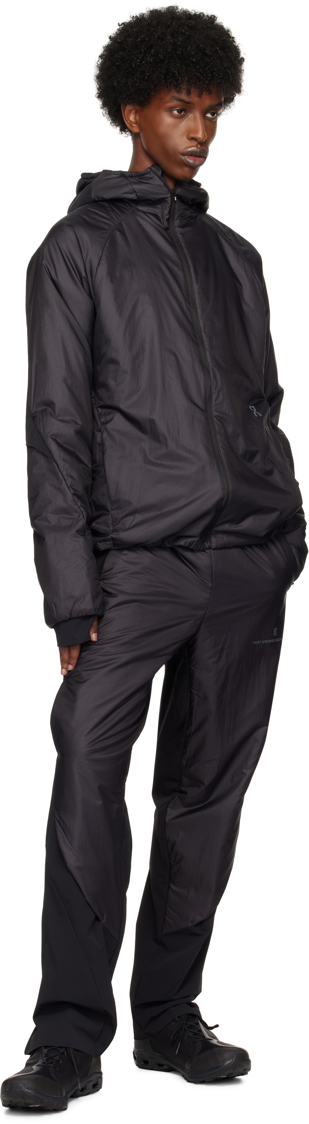 POST ARCHIVE FACTION (PAF) Black On Edition Zero Trousers Post