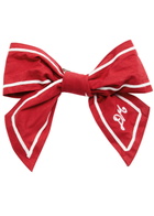 Damson Madder Sailor bow Cotton Hair Clip - Red - One Size