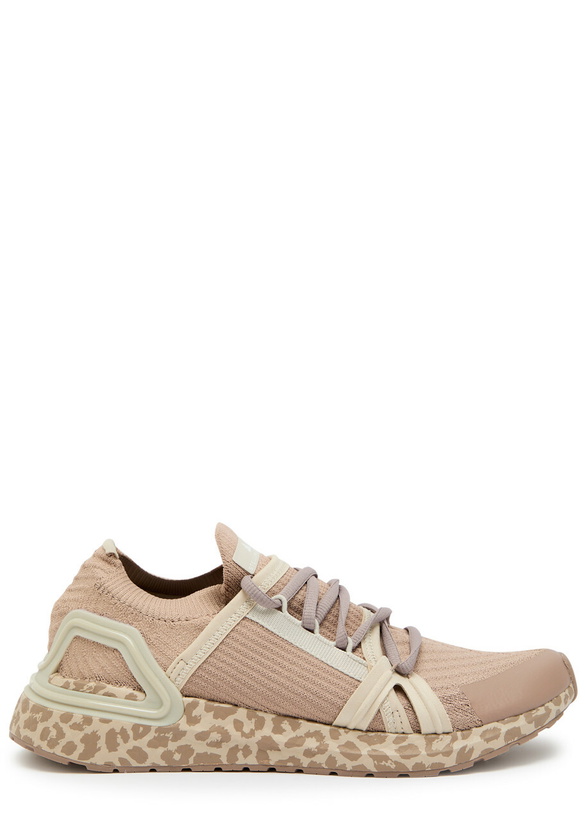 Photo: Adidas X Stella Mccartney Ultraboost Dna Mesh-knit Sneakers Beige