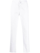 KITON - Cotton Blend Drawstring Trousers