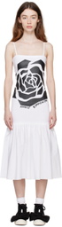 KIMHĒKIM SSENSE Exclusive White Rosamund Midi Dress