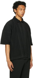 Homme Plissé Issey Miyake Black Monthly Color May Cardigan