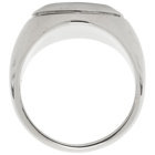 Alexander McQueen Silver Signet Ring