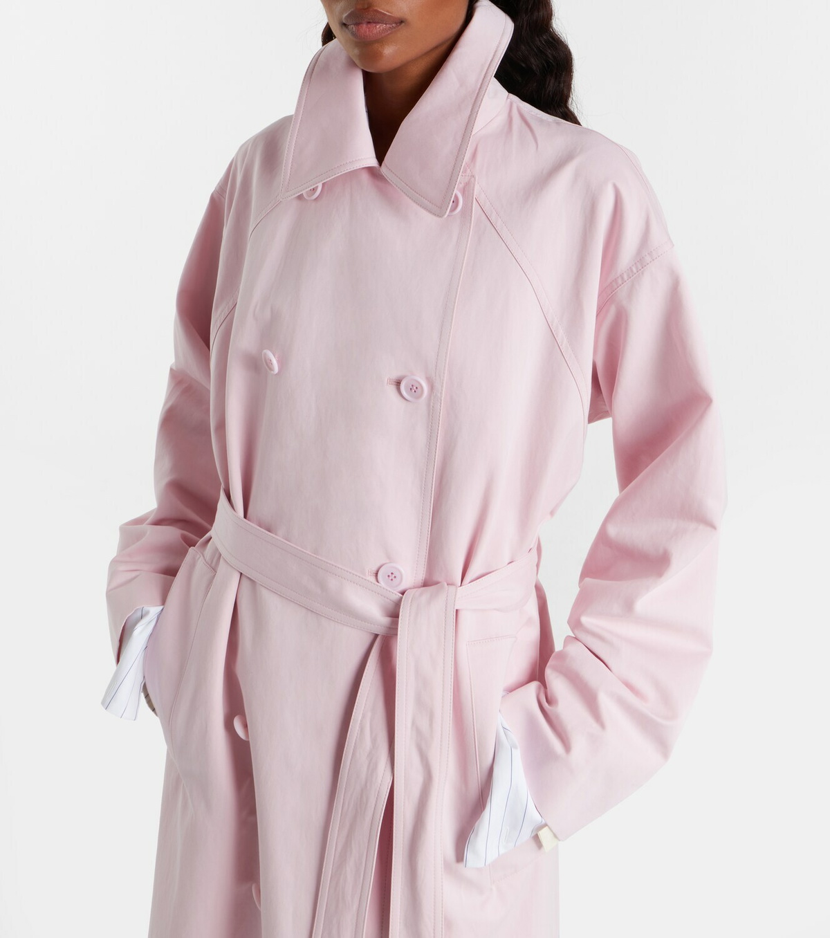 Fforme Leonie cotton-blend trench coat