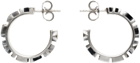 MM6 Maison Margiela Silver Brunito Earrings