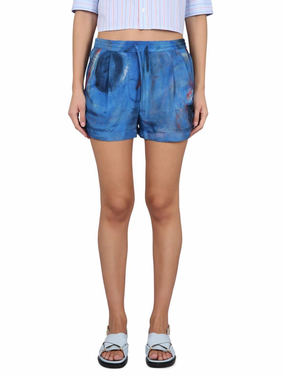 Marni x No Vacancy Inn crochet cotton shorts Marni