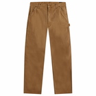 orSlow Men's Dad Fit Painter Pants in Brown