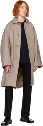Calvin Klein Gray Mac Coat