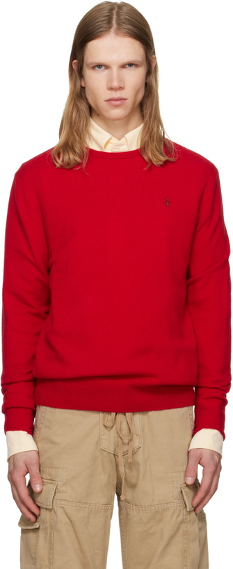 Photo: Polo Ralph Lauren Red Wool Sweater
