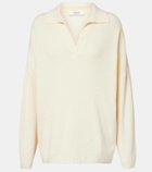 Fforme Louise wool and cashmere polo sweater