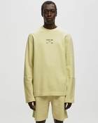 Helmut Lang Rib Ls Tee Yellow - Mens - Longsleeves