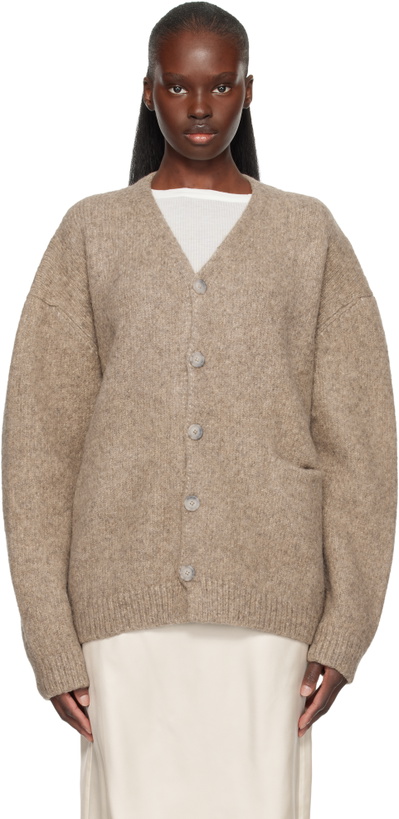 Photo: Lauren Manoogian Beige Loft Cardigan