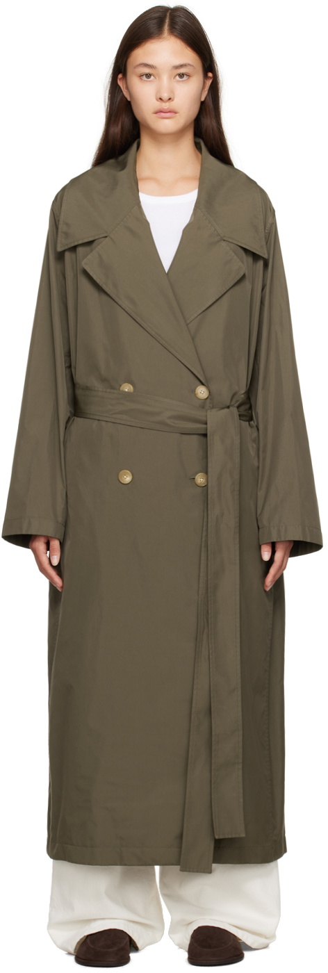 The Row Khaki Cadel Coat The Row