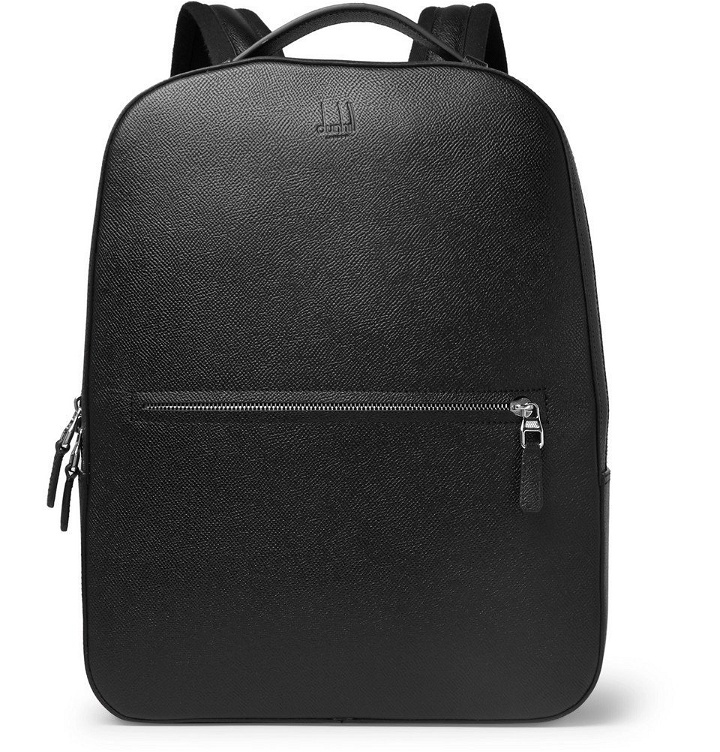 Photo: Dunhill - Cadogan Full-Grain Leather Backpack - Black