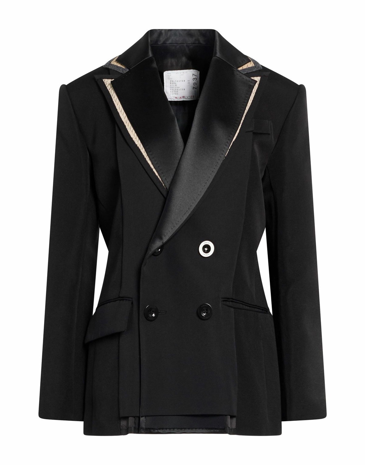 Sacai Womens Blazer in Black