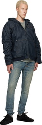 Ksubi Blue Van Winkle Re-Up Jeans