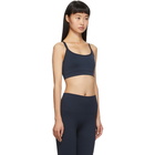 Reebok By Victoria Beckham Navy Seamless Bra