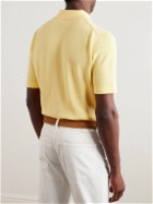 Anderson & Sheppard - Organic Cotton Polo Shirt - Yellow