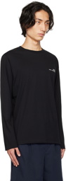 A.P.C. Black Item Long Sleeve T-Shirt