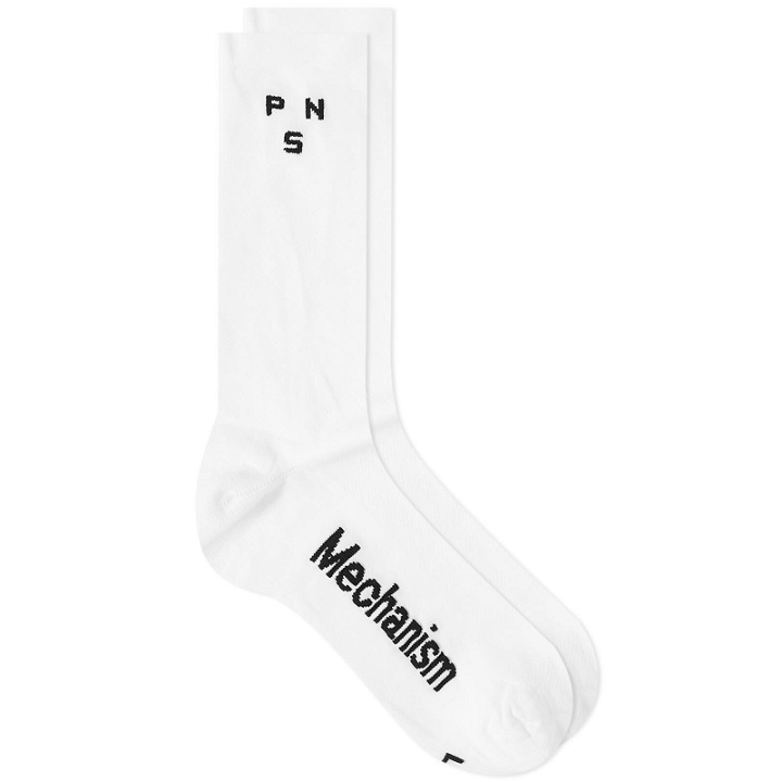 Photo: Pas Normal Studios Men's Mechanism Sock in White