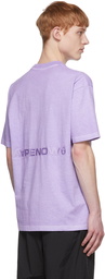 AAPE by A Bathing Ape Purple Cotton T-Shirt