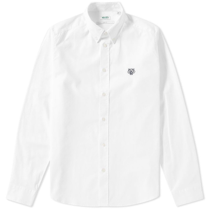 Photo: Kenzo Button Down Tiger Poplin Shirt