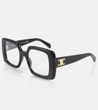 Celine Eyewear Triomphe square glasses