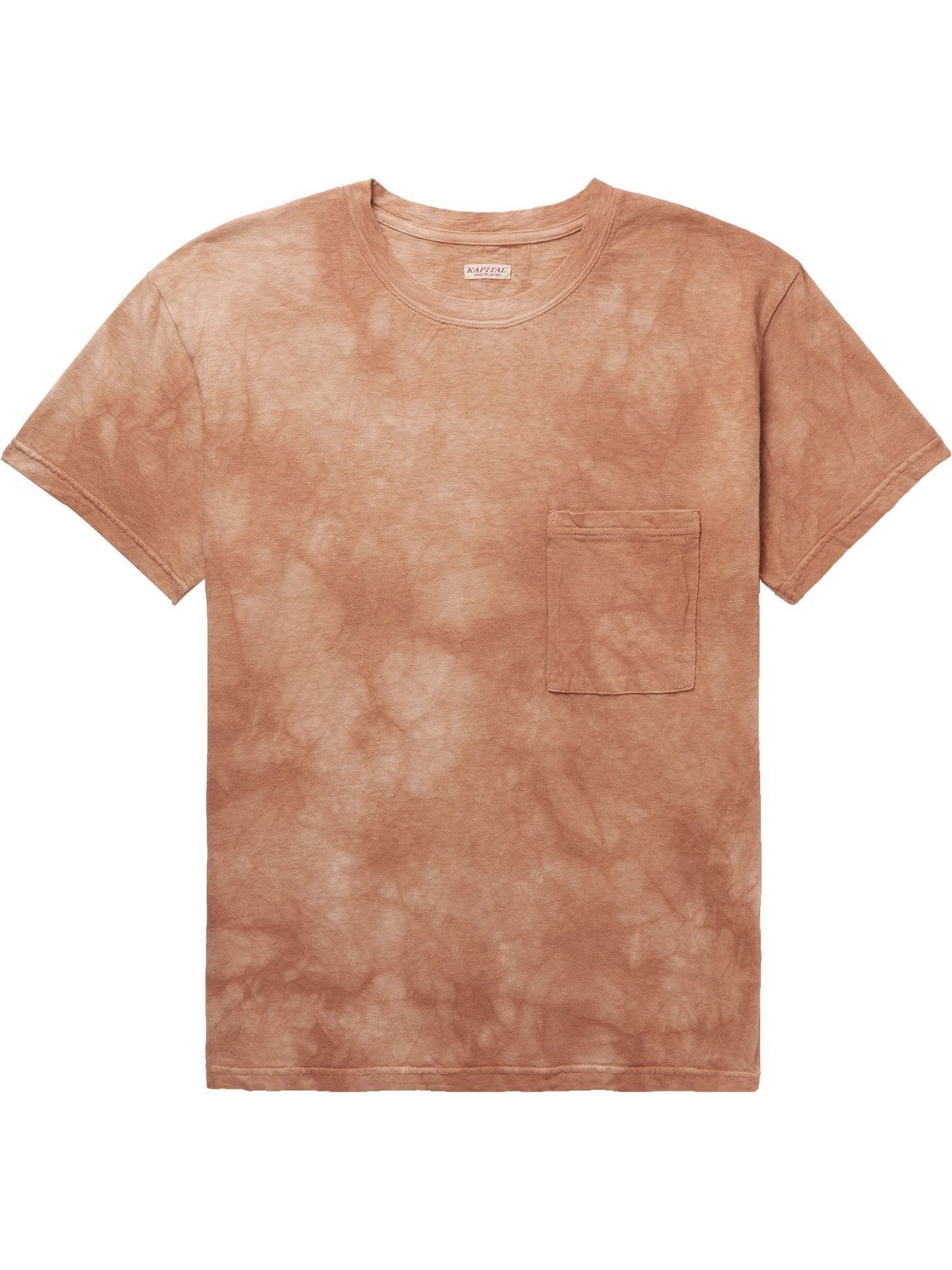 Photo: KAPITAL - Tie-Dyed Cotton-Jersey T-Shirt - Brown