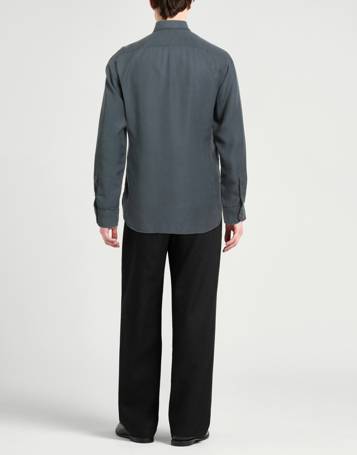 Tom Ford Mens Shirt Charcoal