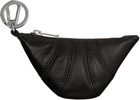 LEMAIRE Brown Mini Croissant Keychain
