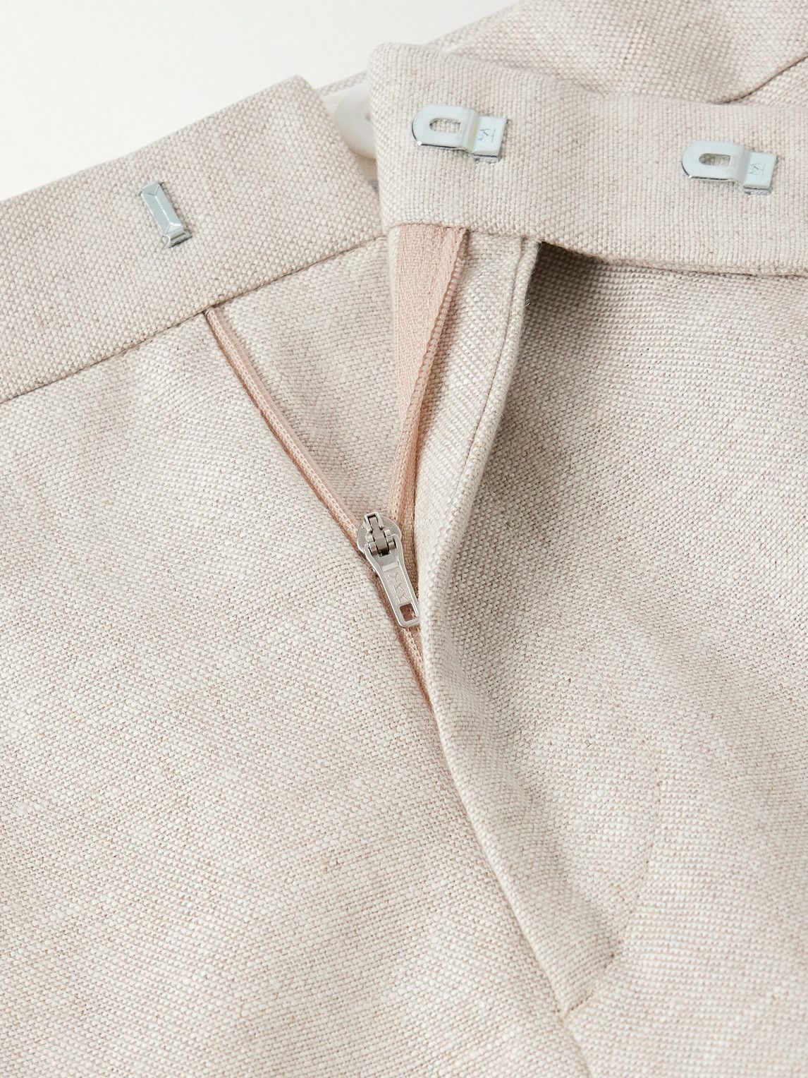 Favourbrook - Slim-Fit Linen Suit Trousers - Neutrals