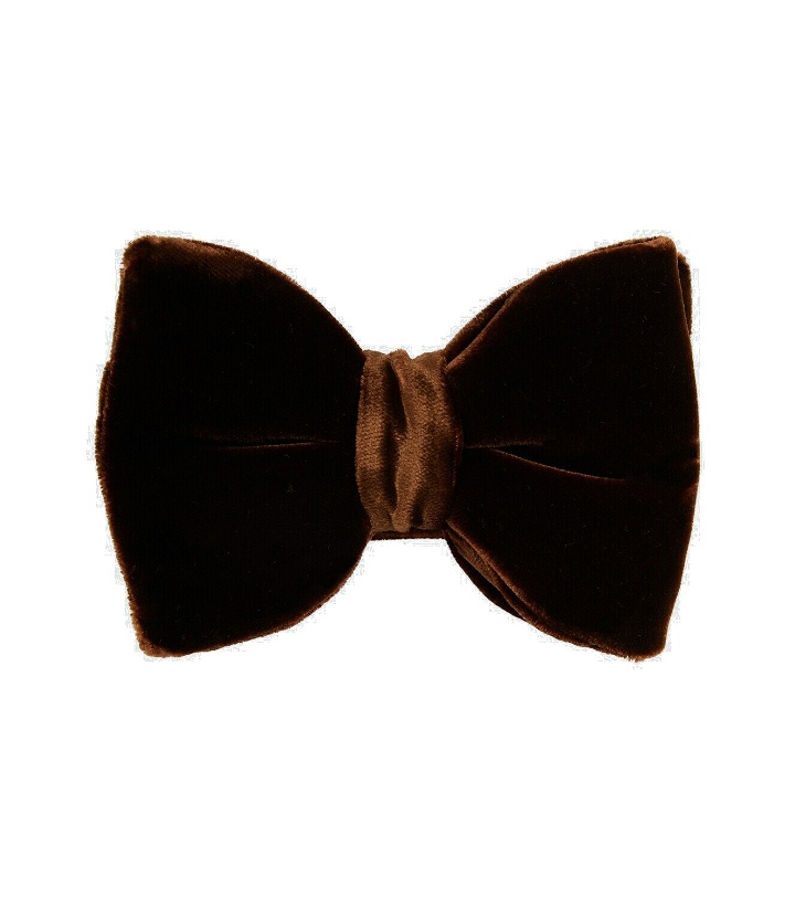 Photo: Gucci Velvet bow tie