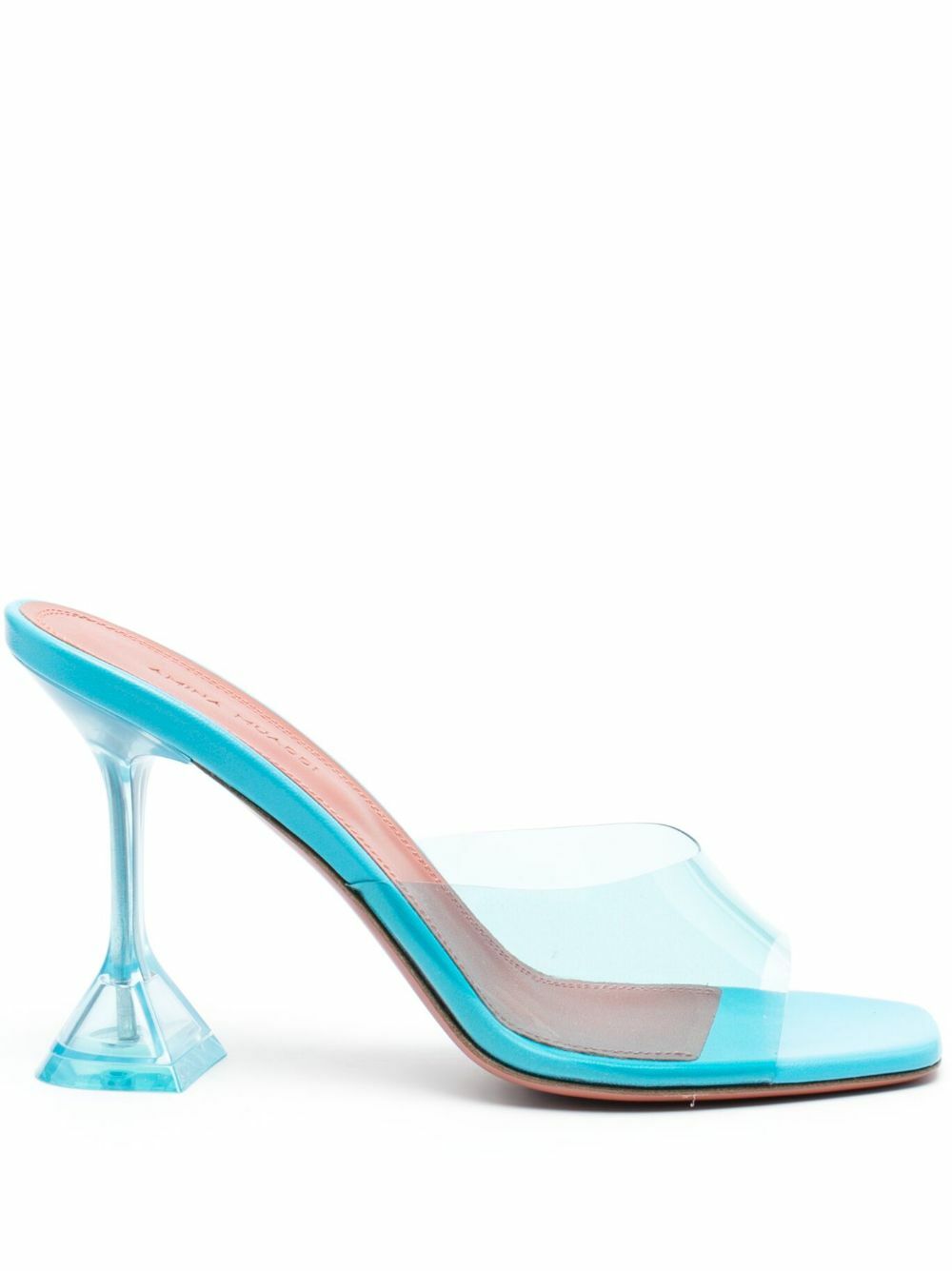 AMINA MUADDI - Lupita Glass Mules Amina Muaddi